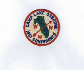 Camp Lake Osborne 1951 Conference Area Vi - D Sp 300677