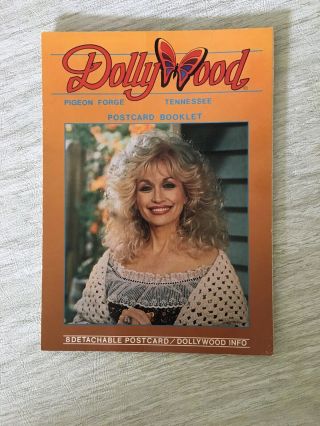 Vintage Postcard Set,  Dolly Parton,  Dollywood,  Pigeon Forge,  Tennessee