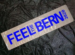 Bernie Sanders Feel The Bern 2020 8ft Banner Sign