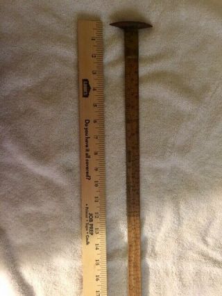 Cleveland Rule Co Green Lumber Measuring Stick Timber Antique 2
