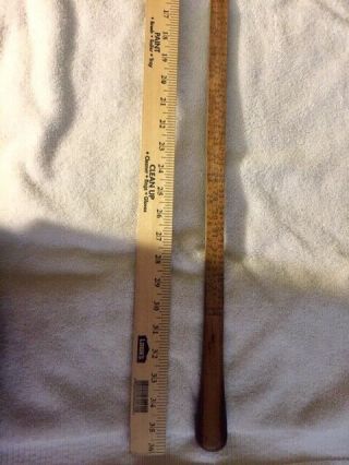 Cleveland Rule Co Green Lumber Measuring Stick Timber Antique 4