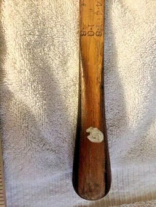 Cleveland Rule Co Green Lumber Measuring Stick Timber Antique 7