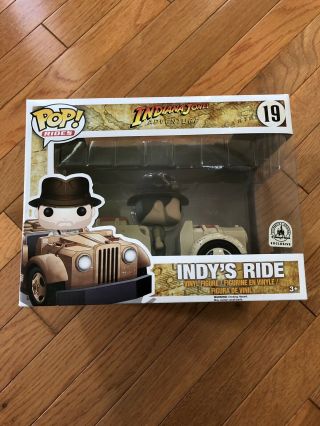 Funko Pop Rides Indiana Jones Indy’s Ride Nycc 2016 Exclusive