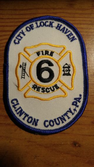Fire Rescue 6 City Of Lock Haven,  Clinton County Pa.  Patch
