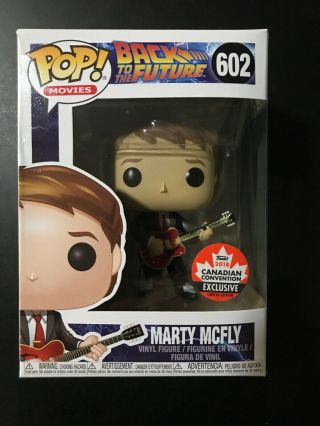 Funko Pop Movies Marty Mcfly (2018 Canadian Convention Exclusive) 602