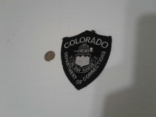 Patch Subdued Colorado Department Of Corrections
