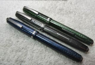 3 Esterbrook Fountain Pens