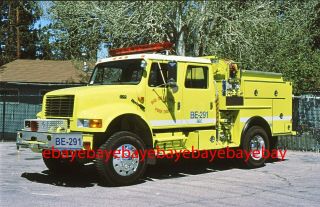 Fire Apparatus Slide,  Be 291,  Big Bear City / Ca,  1999 Ih 4x4 / West - Mark