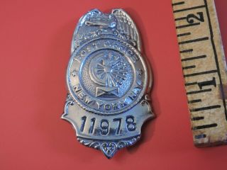 Rare Obsolete York City Ny Nyc Mail Us Post Office Department Badge Tdbr