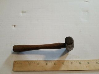 Vintage BLACKSMITHS Stanley SMALL Cross Peen Hammer 8.  8oz 4