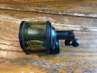 Antique Chicago Pencil Sharpener Automatic Division Of Spangler Loomis Company 5