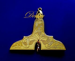 Masonic Collar Jewel Senior Warden Gold Plated Large 3 " Made By Deura Usa