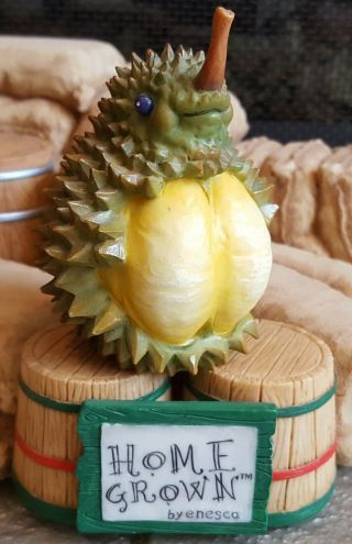 Home Grown Durian Hedgehog Collectible Figurine By Enesco 4008123