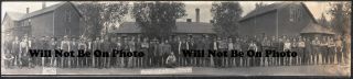 Old West Vintage Antique Western Very Large Panoramic Photo Picture Panorama