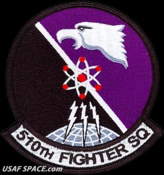 Usaf 510th Fighter Squadron - F - 16 - Aviano Ab,  Italy - Air Force Patch