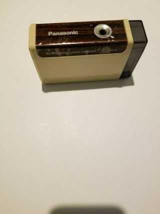 Vintage Panasonic KP - 2A Battery Operated Pencil Sharpener 2