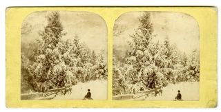 Winter In The Adirondacks By B.  Bishop,  Russia Ny Iii