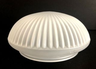Vintage Frosted Glass Ceiling Light Shade Cover 5 3/4 " Fitter