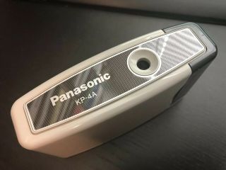 Panasonic Electric Pencil Sharpener Kp - 4a Rare Gray,  Vintage
