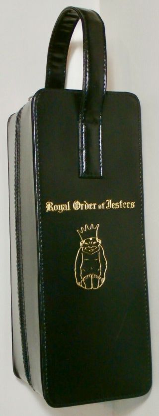 Royal Order Of Jesters Goblet Atlanta Court 91 James F Lamb Toast Master W/case