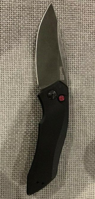 Kershaw Launch 1 Knife Stonewashed Blade