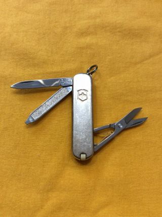 Victorinox Tiffany & Co.  Sterling Silver Classic Sd Swiss Army Knife