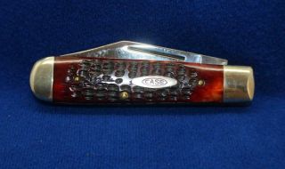 1965 - 69 Case Xx U.  S.  A.  6231 1/2 Two Blade Redbone Pocket Knife.  B