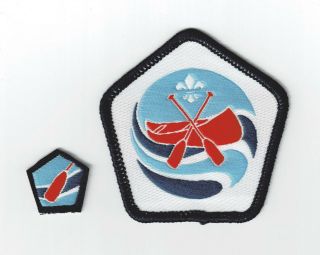 SCOUTS OF CANADA - CANADIAN ROVER SCOUT AWARD - ADULT LEADER MINIATURE PATCH (1P 3
