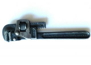 Vintage Trimo Pipe Wrench 6 " Trimont Mfg Co Roxbury Mass Usa