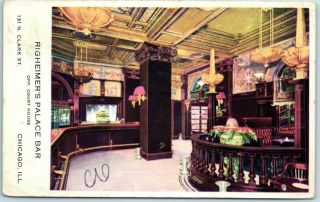 Vintage Chicago,  Illinois Postcard Righeimer 