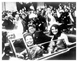 Silver Halide Photo John F.  Kennedy Jacqueline Dallas Motorcade Assassination