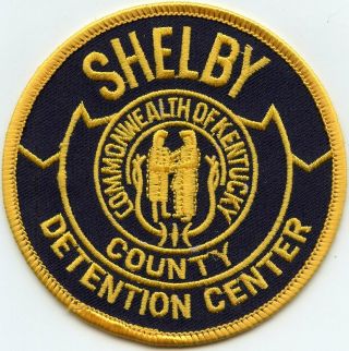 Shelby County Kentucky Ky Detention Center Doc Corrections Sheriff Police Patch
