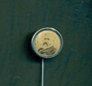 Rare 1888 Benjamin Harrison Presidential Campaign Stick Pin