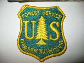 1 Vintage Us Forest Service - Department Of Agriculture Patch