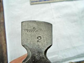 Vintage English Pattern No:2 Cobblers Hammer by GEORGE BARNSLEY Old Tool 3