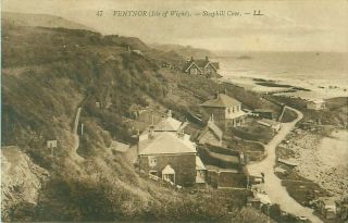 Pc L.  L Louis Levy 47 Ventnor Steephill Cove Isle Of Wight I.  Ow Posted 1911