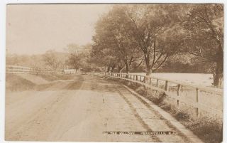 Rppc Real Photo By Merriman At The Willows Perrineville Nj