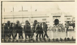 Photo: Palestine Pavilion,  British Empire Exhibition,  Wembley,  London,  1924