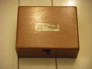 Clay Adams Analytical Weights No.  A - 2170