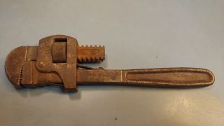 Old Antique Vintage Belknap Blue Grass Hardware Louisville Ky Pipe Wrench Tool