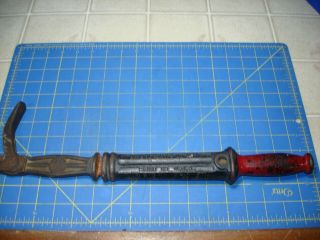 Vintage Bridgeport Hardware No.  20 Cast Iron Nail Puller With Paint