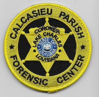 Calcasieu Parish Sheriff Forensic Center Coroner State Louisiana La