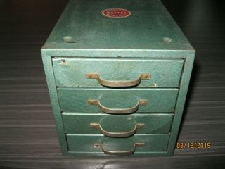 Vintage Wards Master Quality Parts Cabinet 33