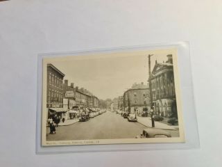 Cobourg Ontario Postcard Main Street (king) Looking East 1918