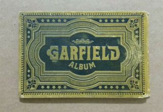 " Garfield Album " President James Garfield Memorial Book,  1881