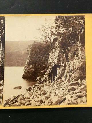 1876 Chas.  Weitfle Greenwood Lake Nj Colorado Photographer Manuscript View No.  4