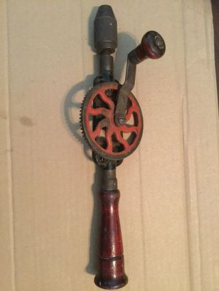 Vintage Millers Falls No.  2 Eggbeater Style Hand Drill Greenfield Mass Usa