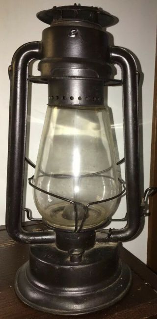 Vintage Antique C T Ham Mfg Co Kerosene Barn Lantern No.  2 See Pictures 2