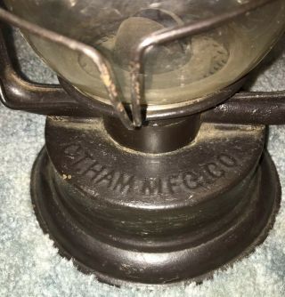 Vintage Antique C T Ham Mfg Co Kerosene Barn Lantern No.  2 See Pictures 5