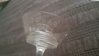 Texas Centennial Glassware 2